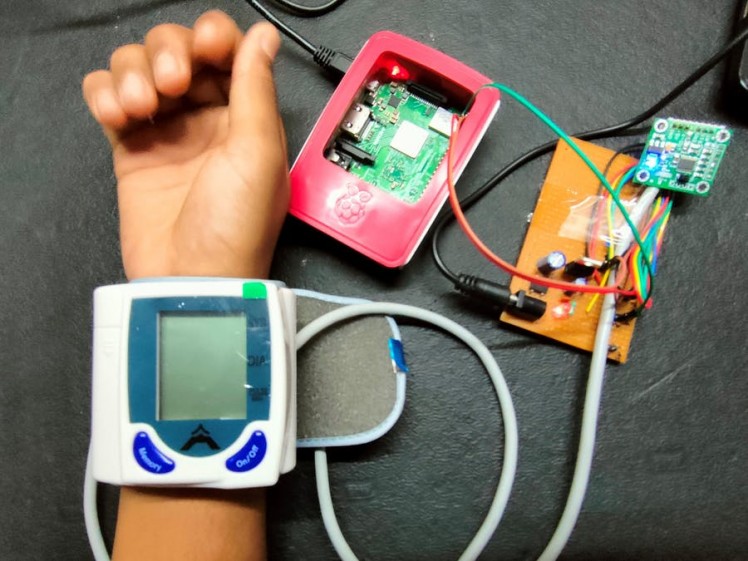 Blood Pressure Sensor Interfacing With Raspberry Pi